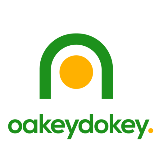 OakeyDokey logo in colors